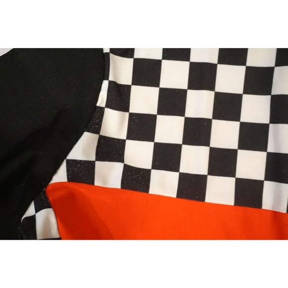 Forplay Wanna Race Racer Driver Bodysuit - Size 1/2X - Picture 6 of 7